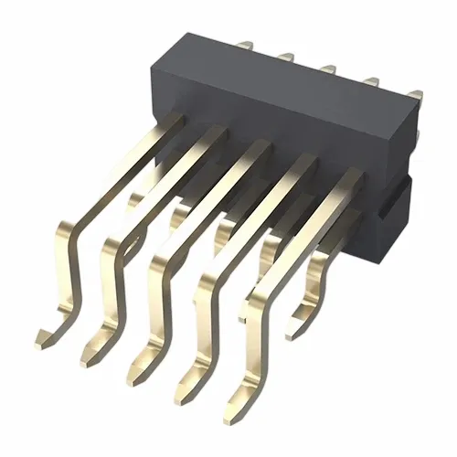 1.0mm pin sarlavhasi ikki qatorli o'ng burchakli sigaret