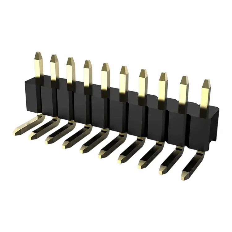 1.0mm pin sarlavhasi to'g'ri burchakli