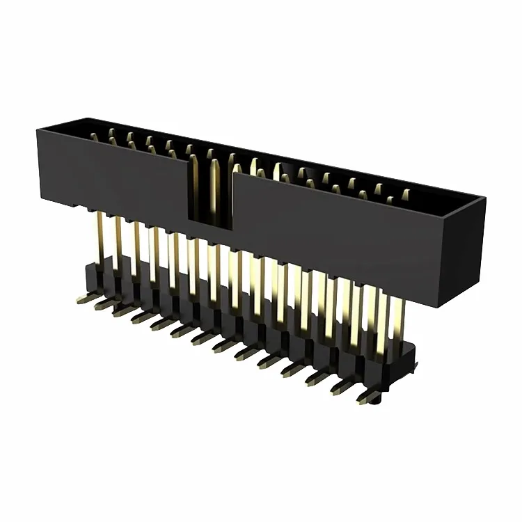 1.27mm boxtli sarlavha ikki qator smunit