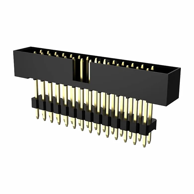 1.27mm qutisi sarlavha ikki qatorli sopcker