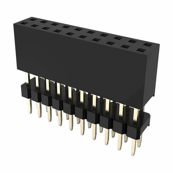 2.,0 mm Ayol sarlavha ikki qatorli balandlikdagi balandlik