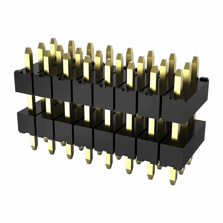 2.0 mm pin sarlavhasi uch qator to'g'ri