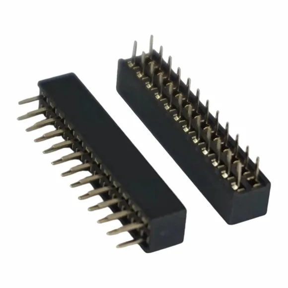 2.54mm ayol sarlavhasi ikki qatorli qator