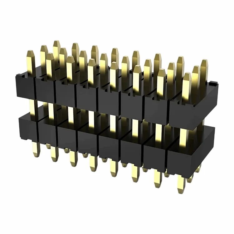 2.54mm pin sarlavhasi Tripple To'g'ri