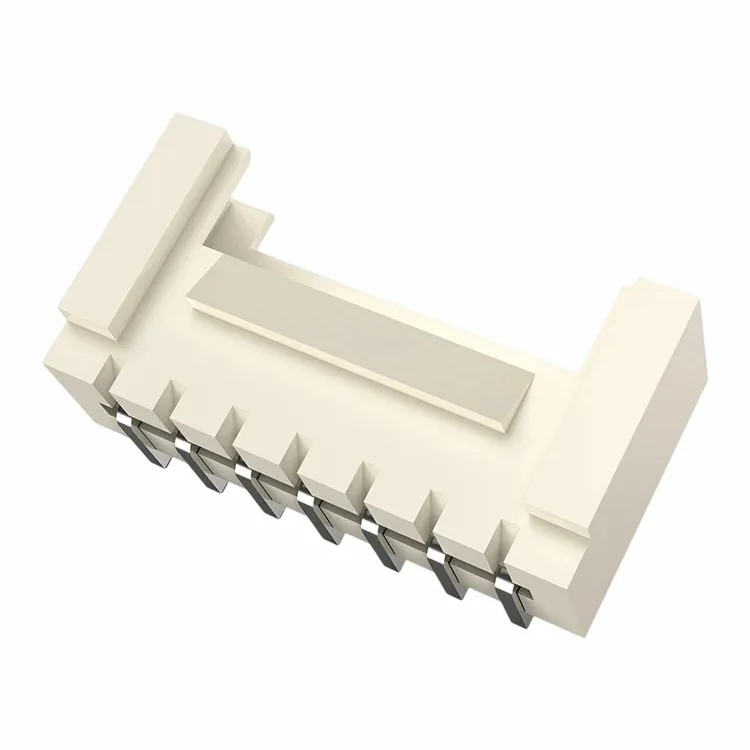 2,5 mm gofretli bitta qatorli to'g'ri burchakli DIP H7,2 mm